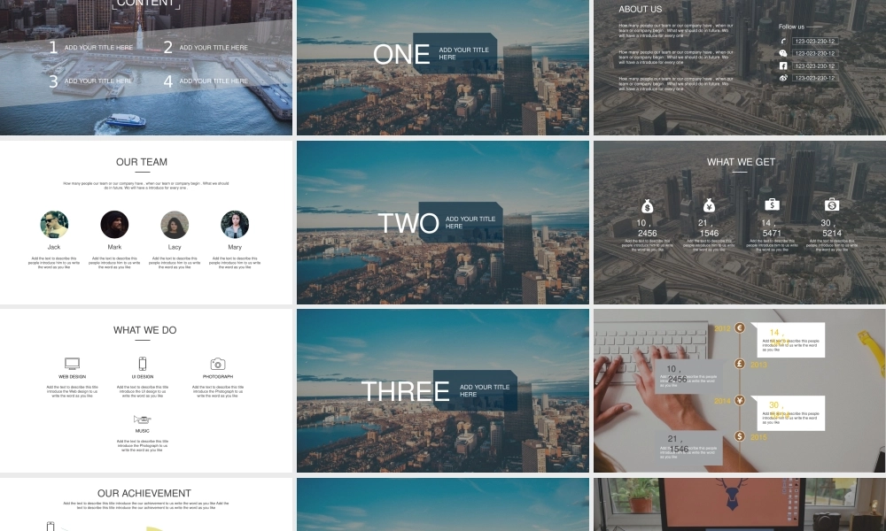 【@PPT精选 推荐P122】显大气！欧美时尚风免费PPT模板@PPTanger.pptx