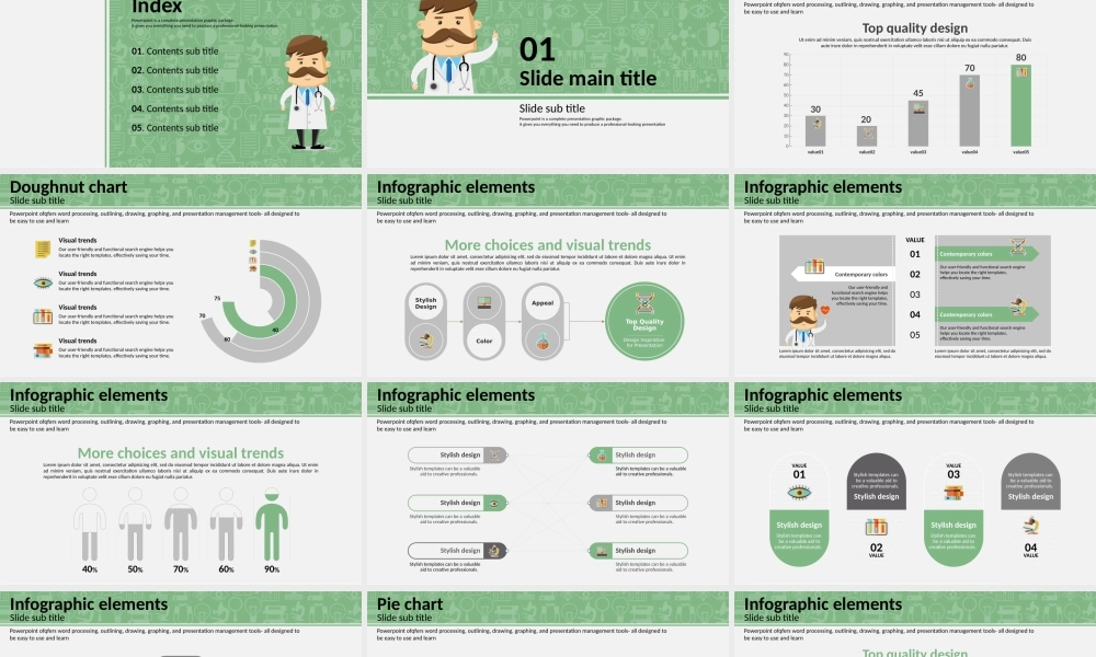 医疗医药PPT模板(绿调)【PPTBOSS】.pptx
