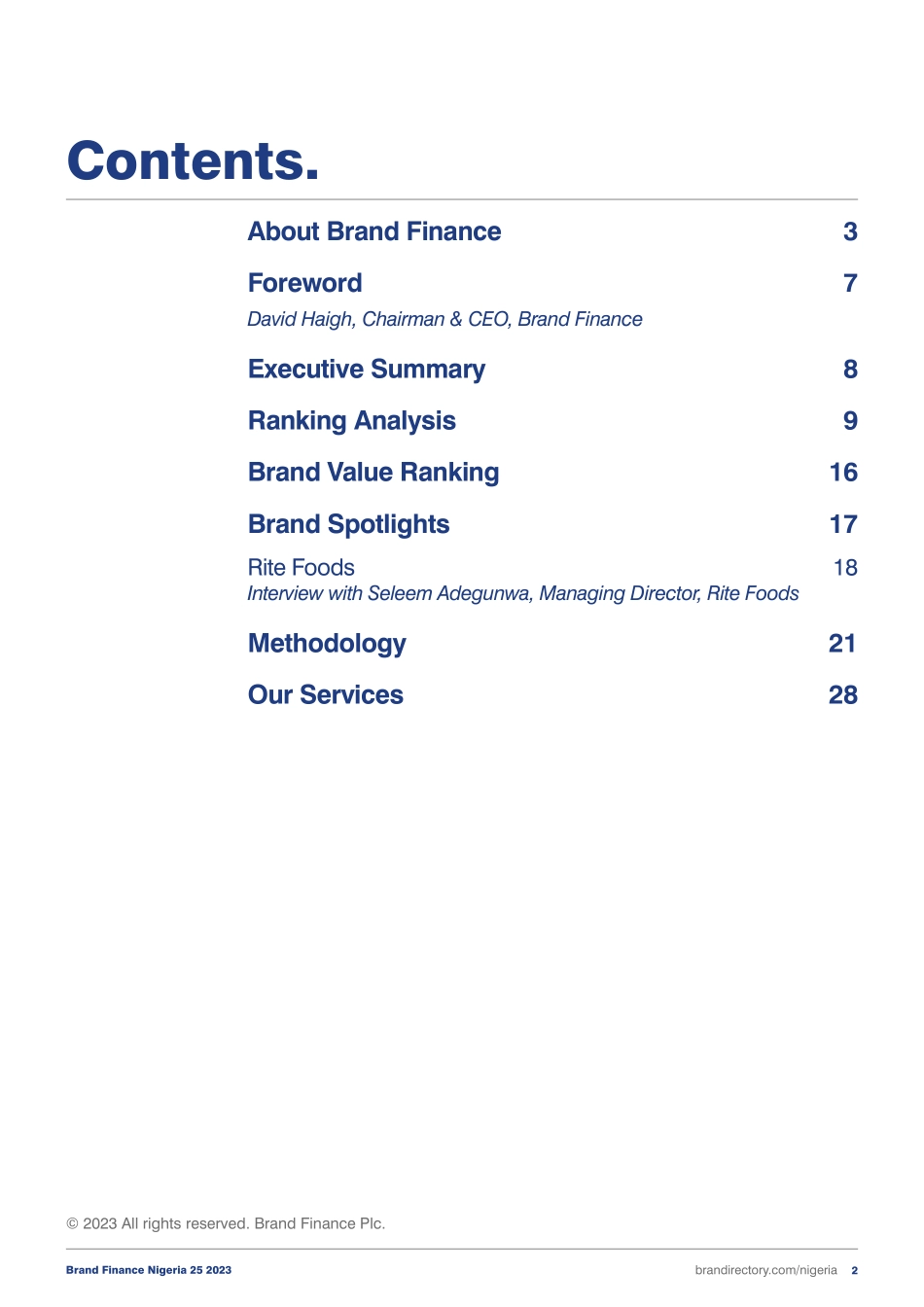 品牌价值-尼日利亚最有价值和最强大品牌25强的2023年度报告（英）-2023-WN6.pdf_第3页