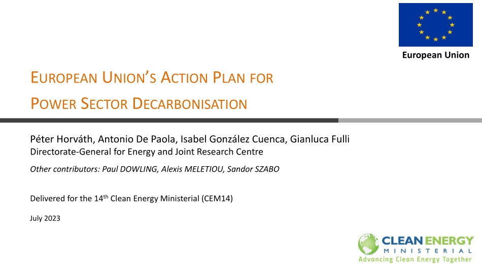 欧盟电力脱碳行动计划-英-25页-WN9.pdf_第1页