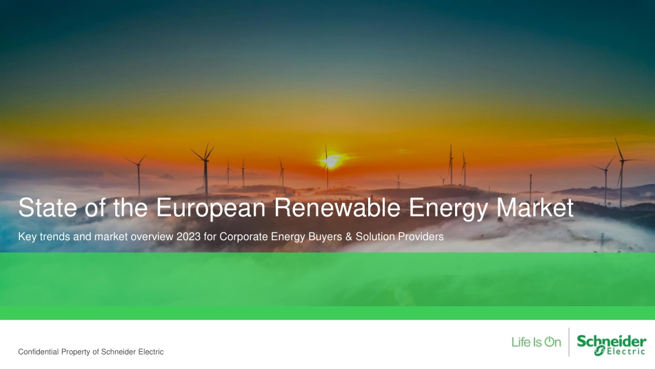 欧洲可再生能源市场现状-16页-WN5.pdf_第1页