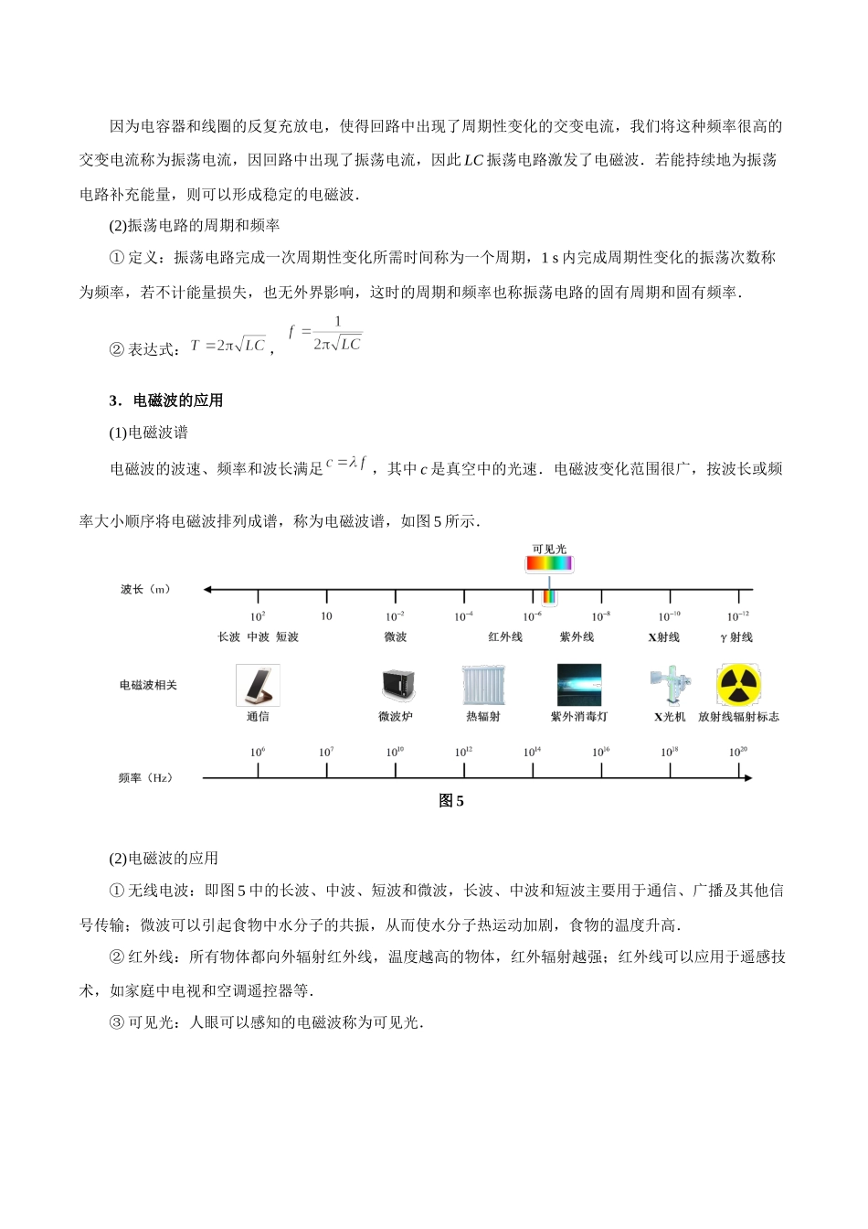专题18 电磁波——学生版.docx_第3页