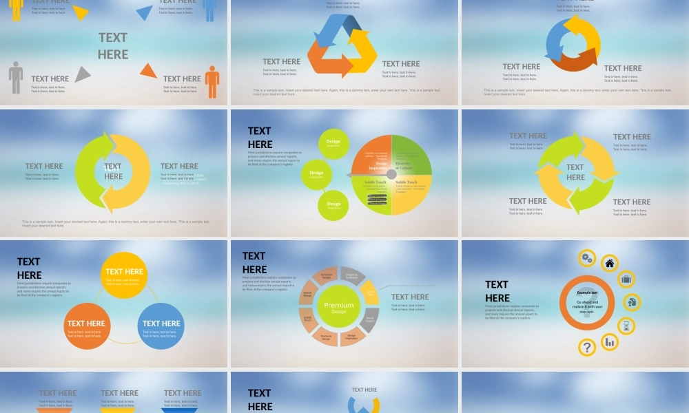 【@PPT精选 推荐P36】PPT高档模板-IOS毛玻璃扁平化时尚图表PPT模板.ppt