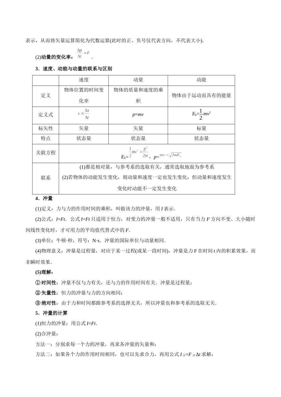 第12讲冲量与动量定理——教师版.docx_第2页
