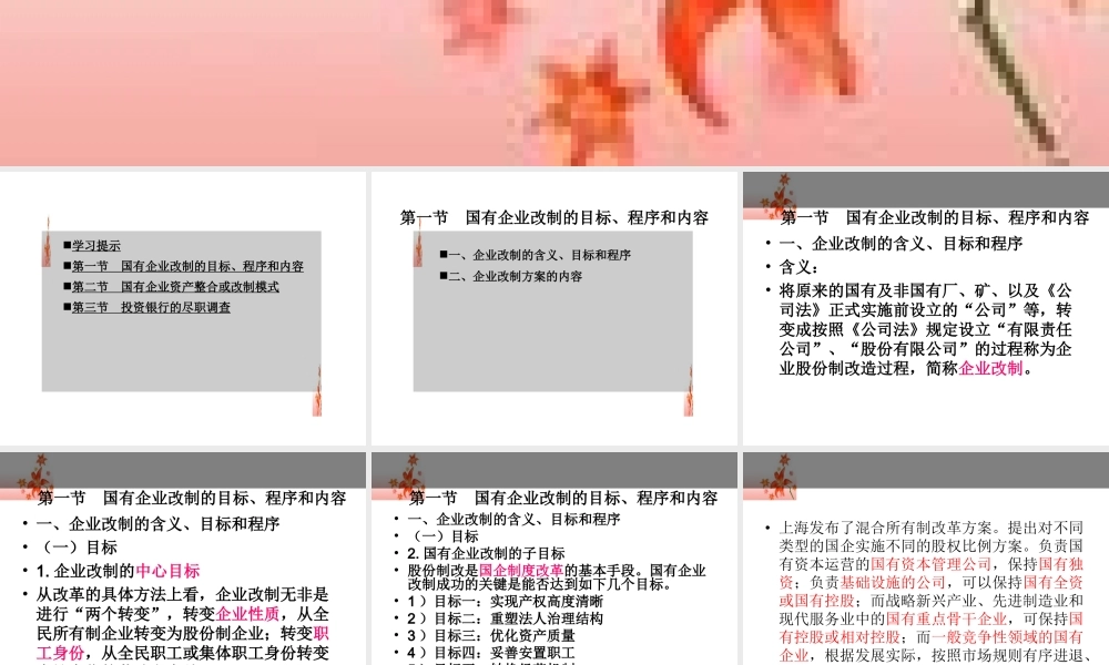 第四章企业改制与资产整合.ppt