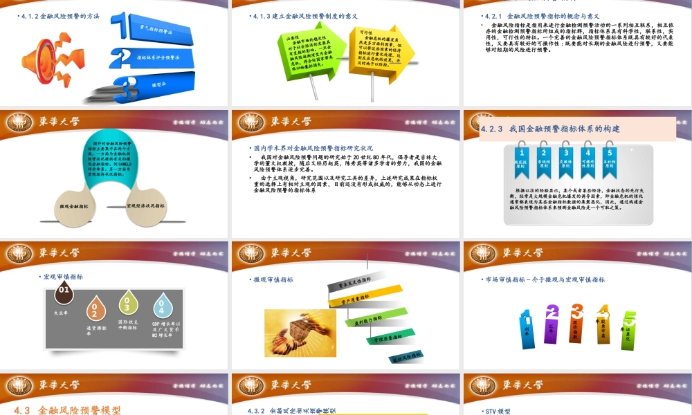 第四章 金融风险的预警.pptx