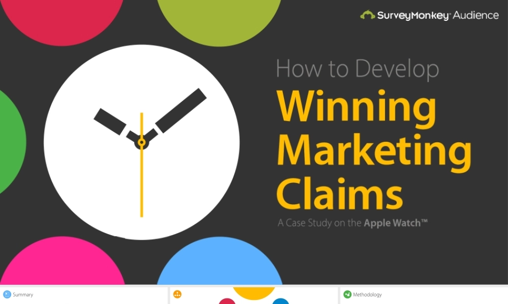 【@PPT精选 推荐P115】精美英文排版iWatch分享时尚欧美扁平PPT模板.pptx