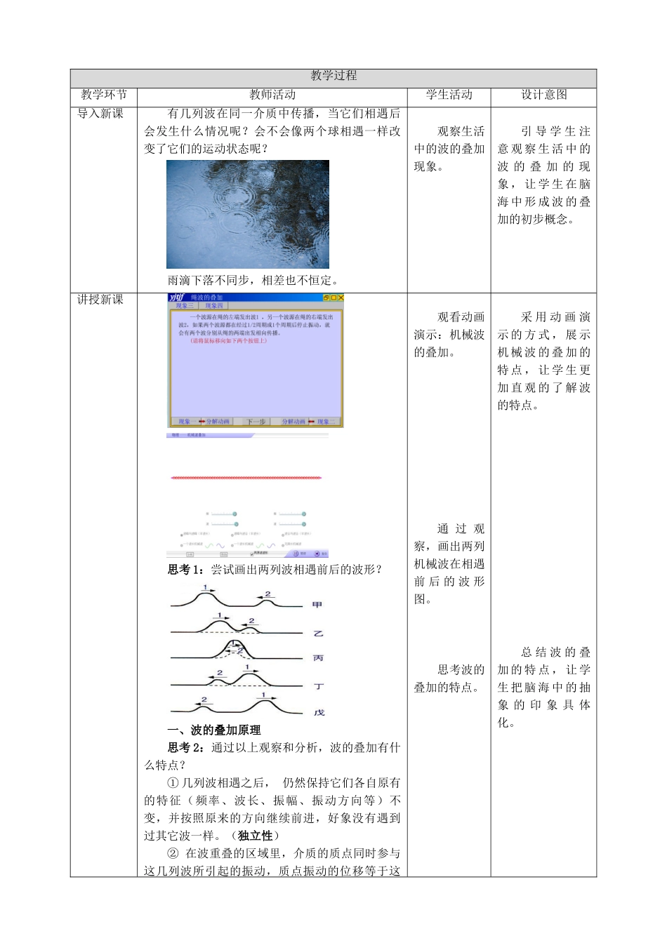第3章第4节波的干涉教学设计.doc_第2页