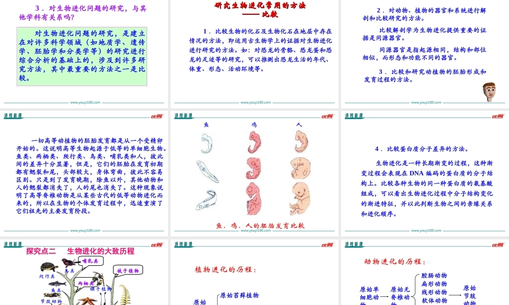 第二节 生物进化的历程.ppt