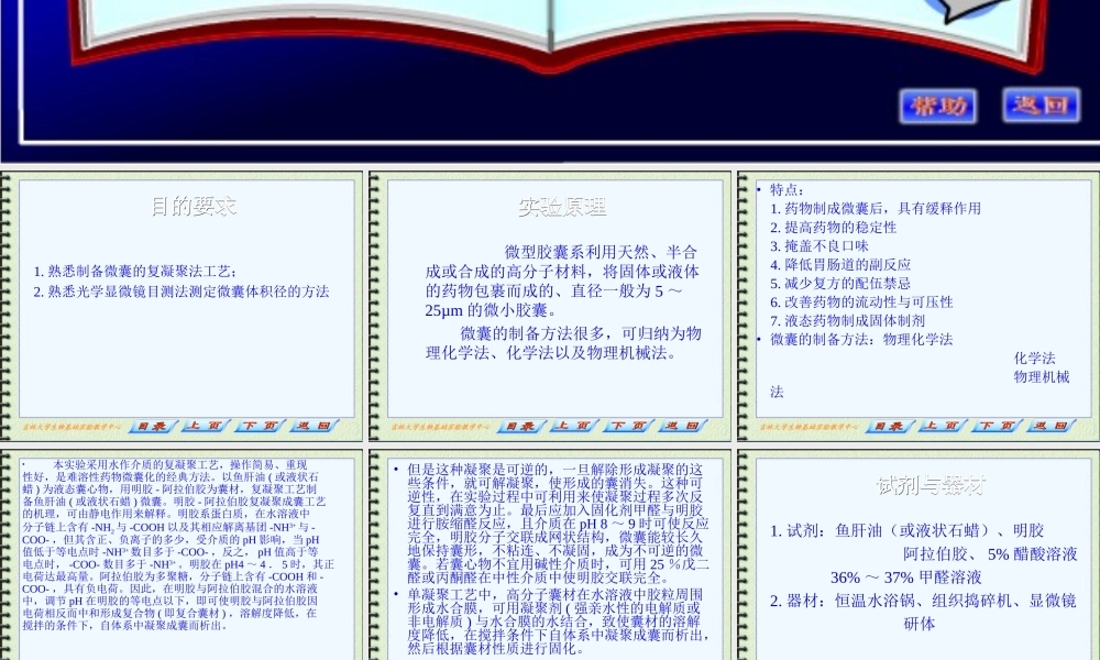 微型胶囊的制备(新).ppt