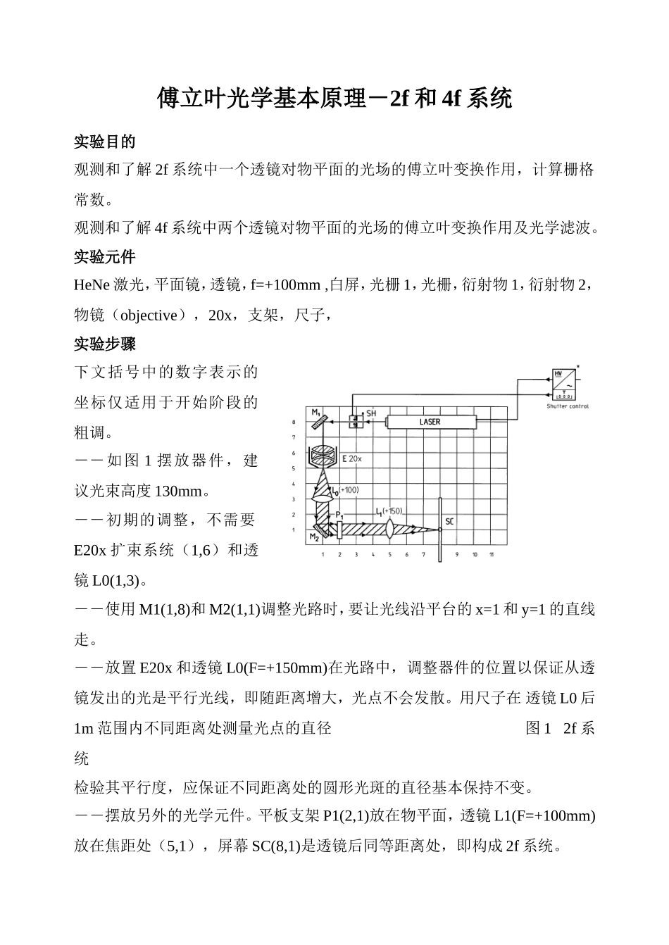 数字化综合)傅立叶光学基本原理(1).doc_第1页
