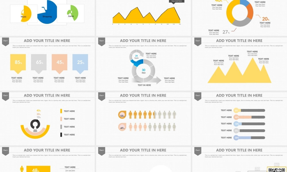 【@PPT精选 推荐P33】国外精美清新扁平化用户研究市场报告PPT模板(1).ppt