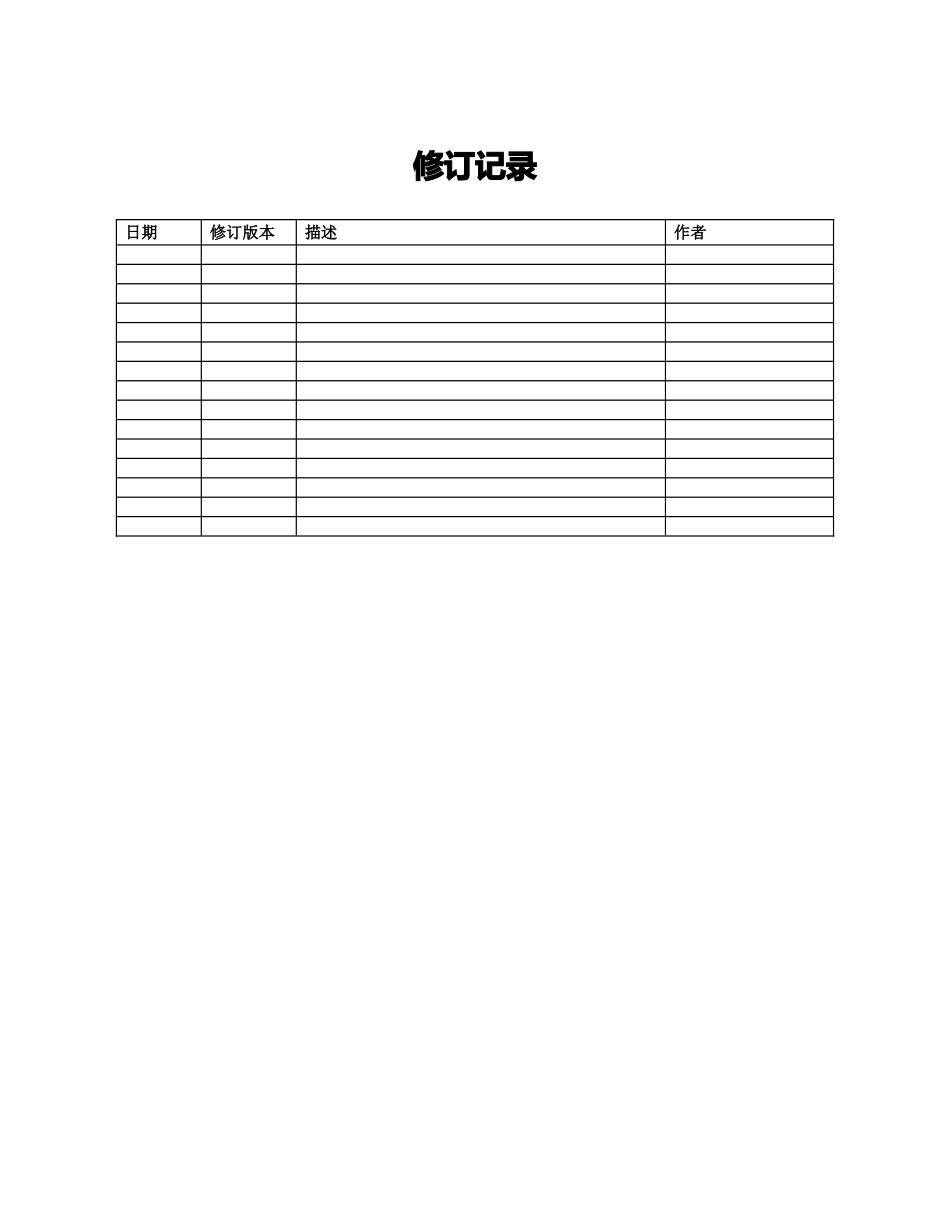 软件测试之软件测试报告模板完整版.doc_第3页