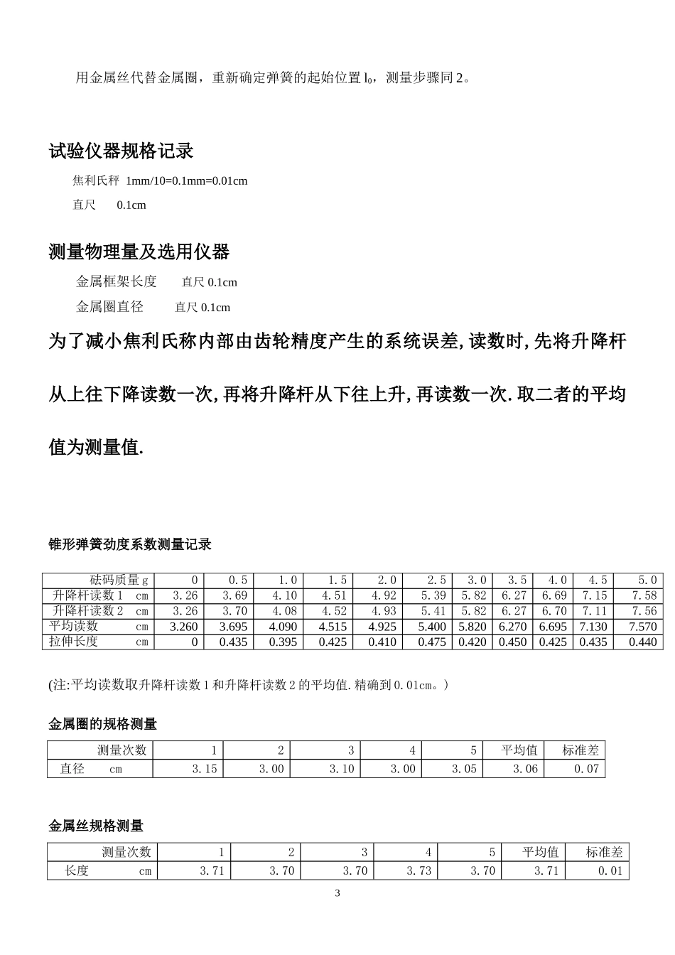 表面张力系数测量 姓名 朱业俊学号PB07013077!.doc_第3页