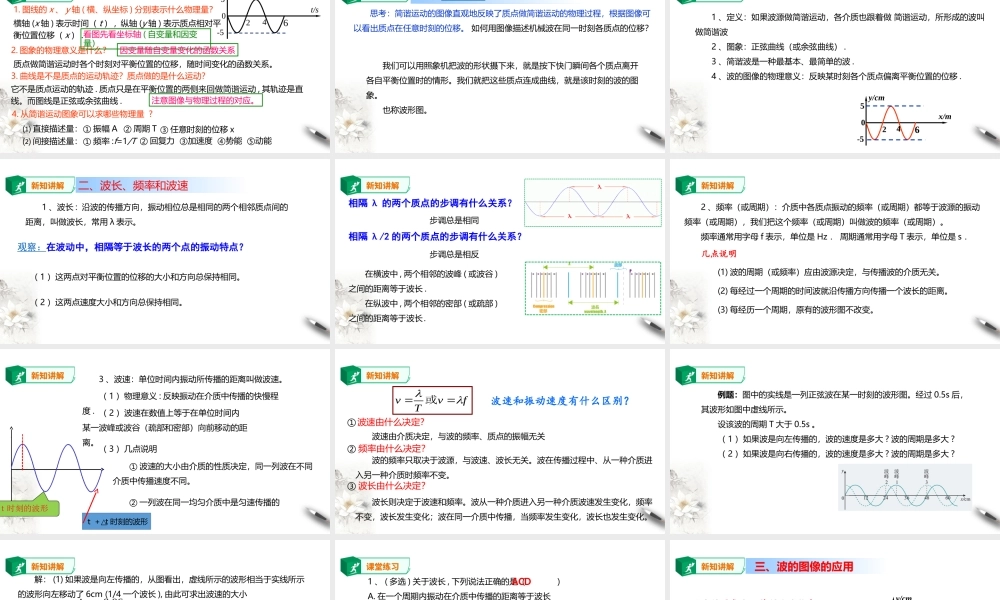 期末测试卷第3章第2节 波的描述课件.ppt