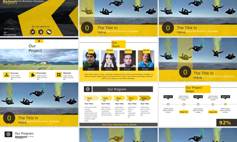 【@PPT精选 推荐P51】诚心之作！时尚图文项目总结汇报模板@财务小生HRZ.pptx