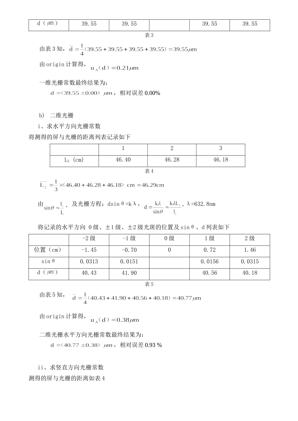 付里叶光学的空间频谱与空间滤波实验.doc_第3页
