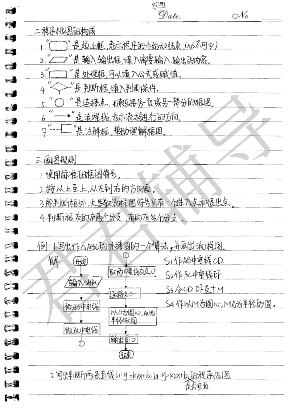 【北京高考状元笔记】人大附中高中部学霸的数学笔记清晰手写体-模块3算法部分共88页.pdf_第3页