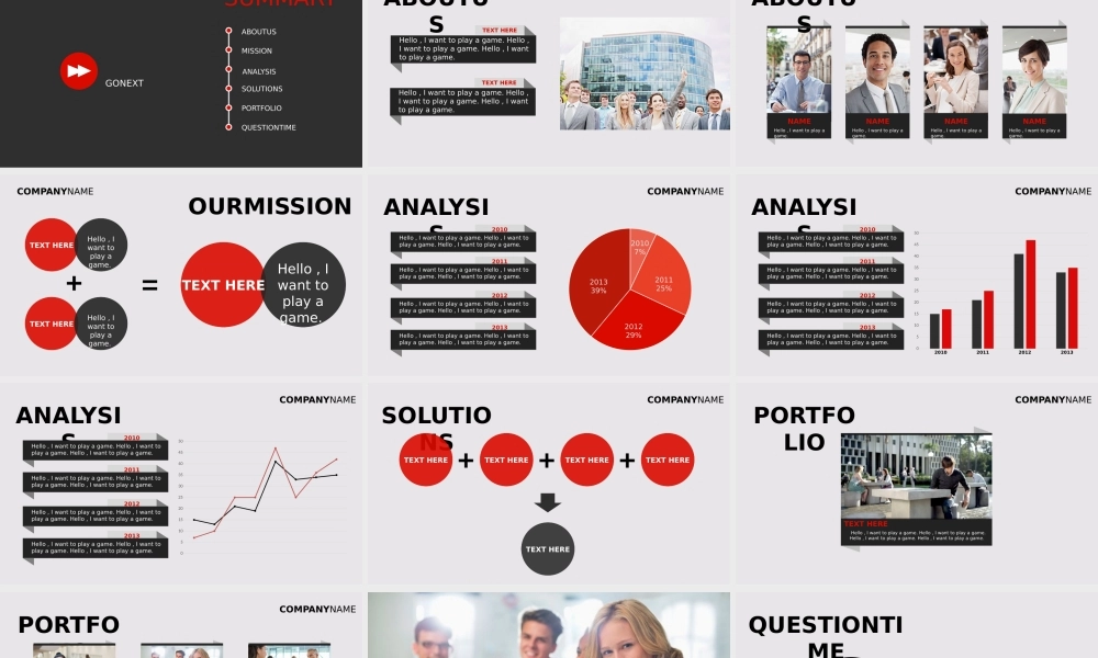 【@PPT精选 推荐P48】专业模板—欧美风红黑企业简介模板分享(1).pptx