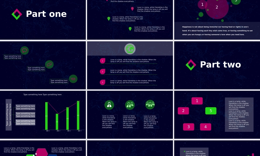 【@PPT精选 推荐P85】星空地图神秘艺术PPT模板免费下载@ppt117.pptx