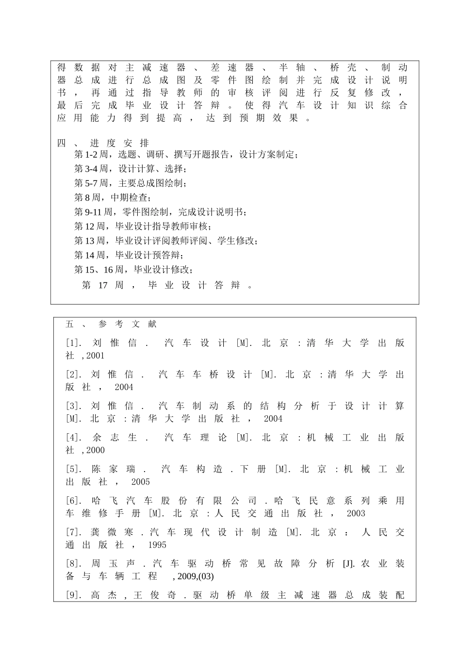 ZAZ1驱动桥总成（含制动器）设计开题报告.doc_第3页