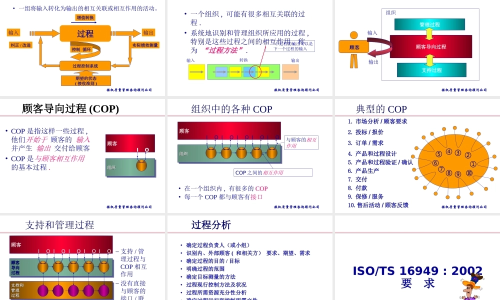 TS16949质量管理体系标准教材.ppt