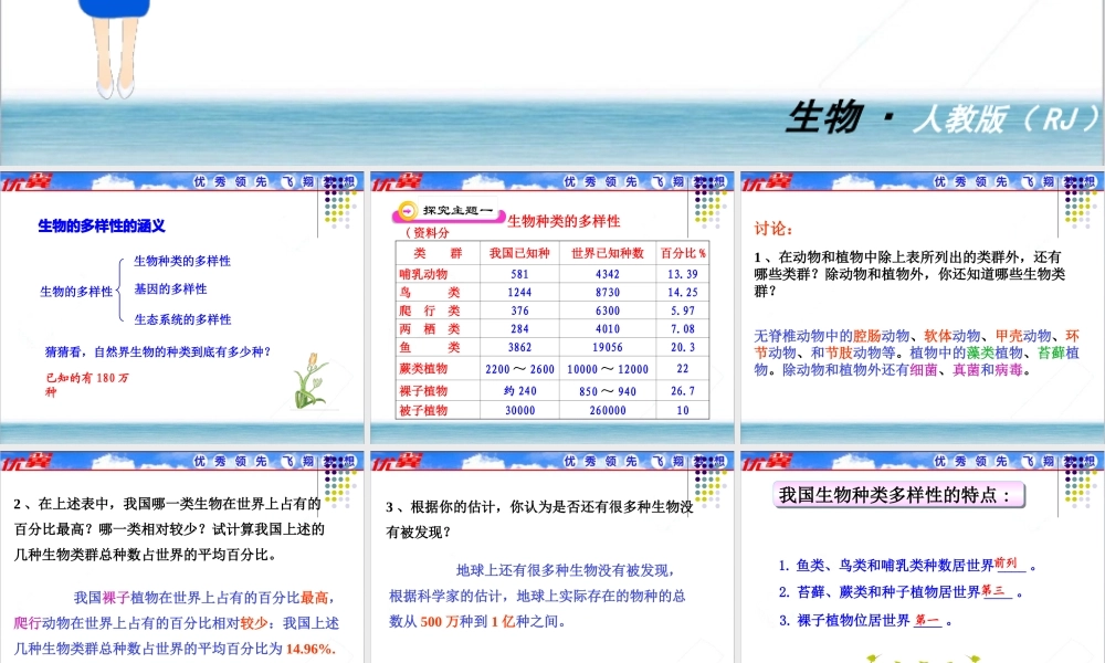 第二章认识生物的多样性.ppt