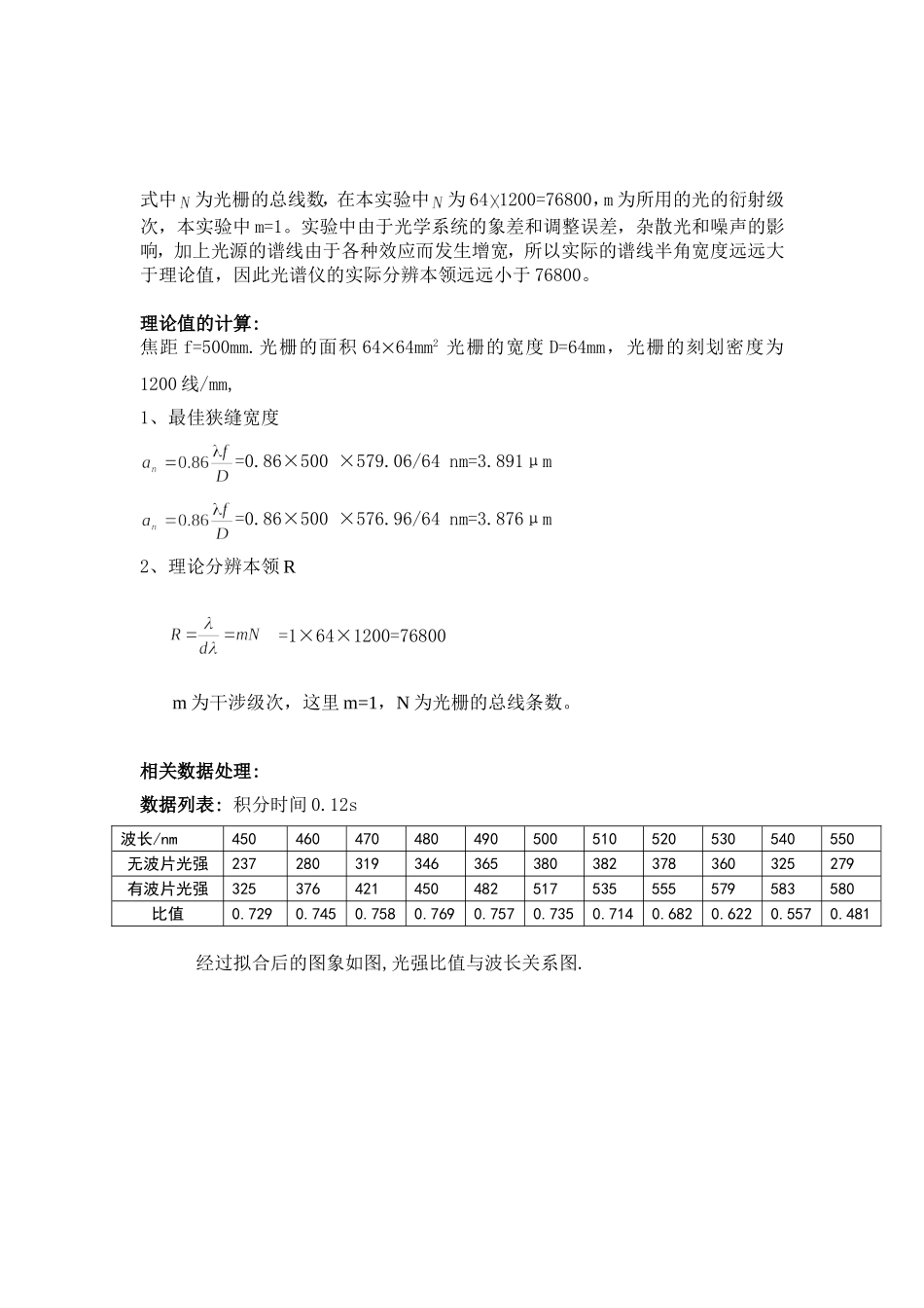 光栅单色仪的调整和使用 (3).doc_第2页