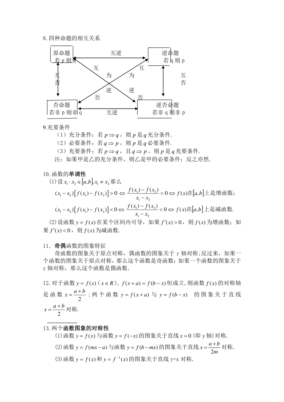 【数学】高中数学所有公式(非常有用)【教育盘jiaoyupan.com】.pdf_第2页