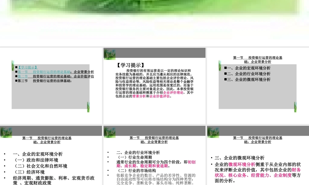 第三章 投资银行的运营基础.ppt