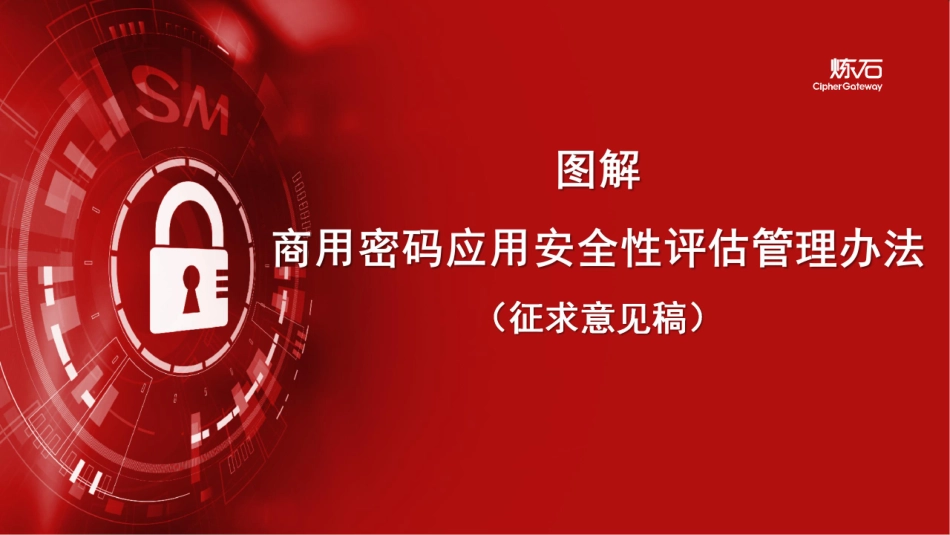 炼石-图解《商用密码应用安全性评估管理办法（征求意见稿）》-2023-23页-WN6.pdf_第1页