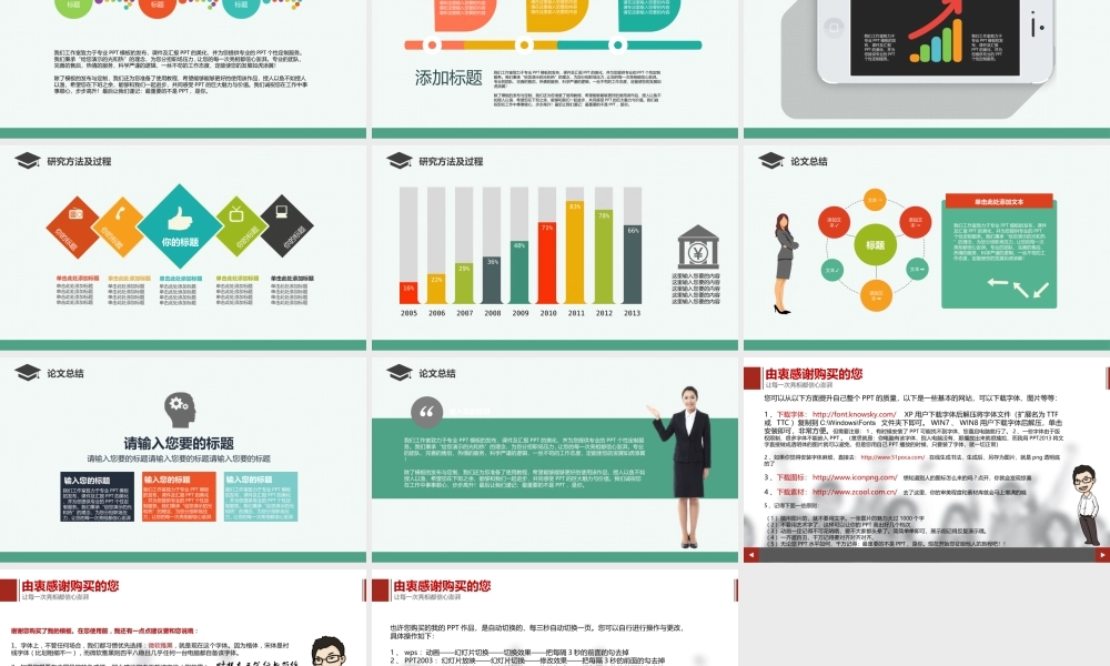 毕业论文答辩扁平化模板论文答辩.ppt(1)(1).ppt