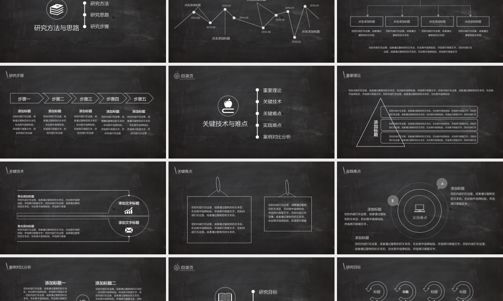 毕业答辩动态创意黑板开题报告论文答辩PPT(1).ppt