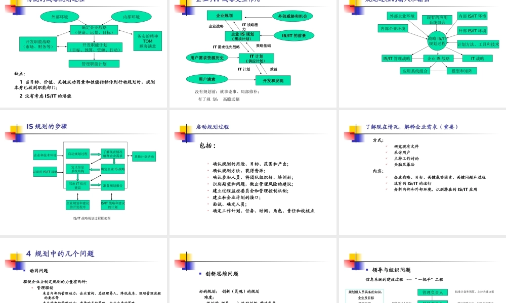 198毕马威-- IT规划方案教程.ppt