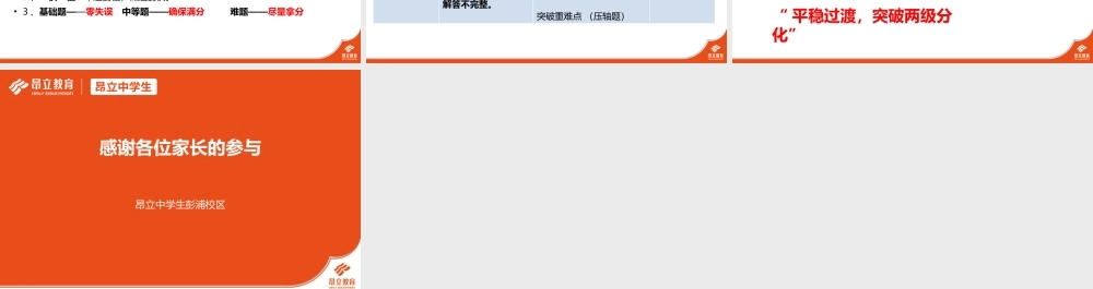 2017年暑假阶段测试家长会（初二物理）.pptx