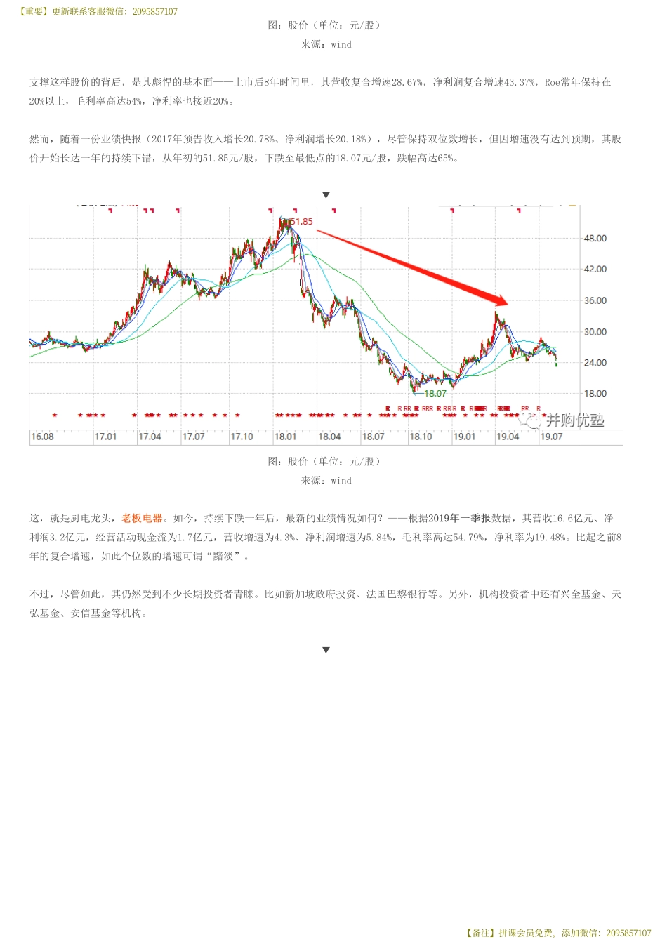 20190805并购优塾 建模 老板电器财务建模（首次覆盖）厨电龙头的成长史——优塾指数★★★★☆（2019-8-05）（拼课会员免费添加微信：1318827120）【优选课程网www.youxuan68.com】.pdf_第2页