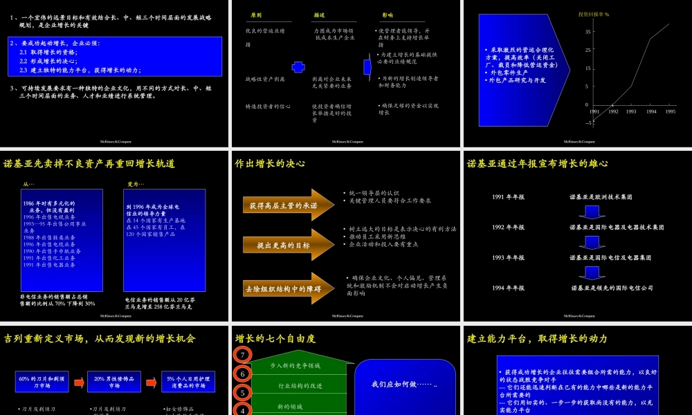 039麦肯锡—中国联通：开拓业务增长的战略.PPT