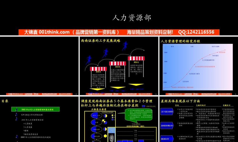 045麦肯锡：西南证券的人力资源战略.ppt