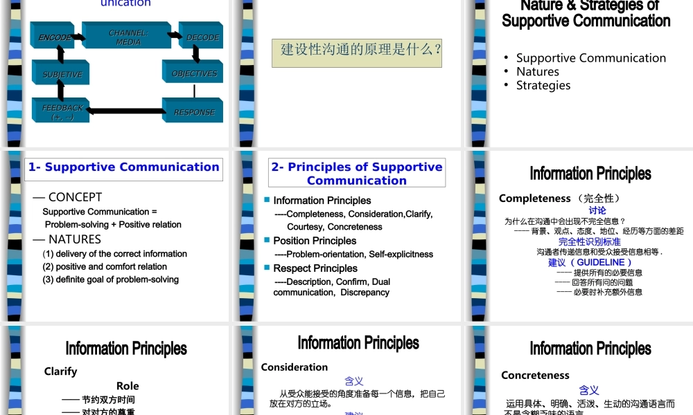 454 麦肯锡内部培训 咨询顾问必备宝典-沟通(1).ppt