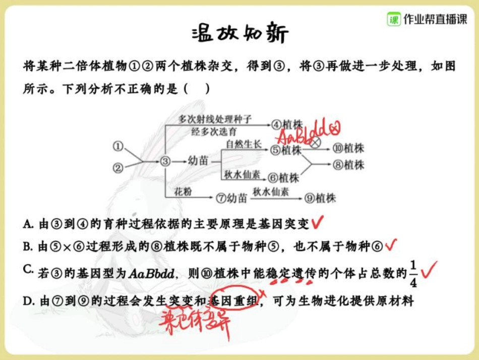 19.种群基因频率难点题型突破.pdf_第3页
