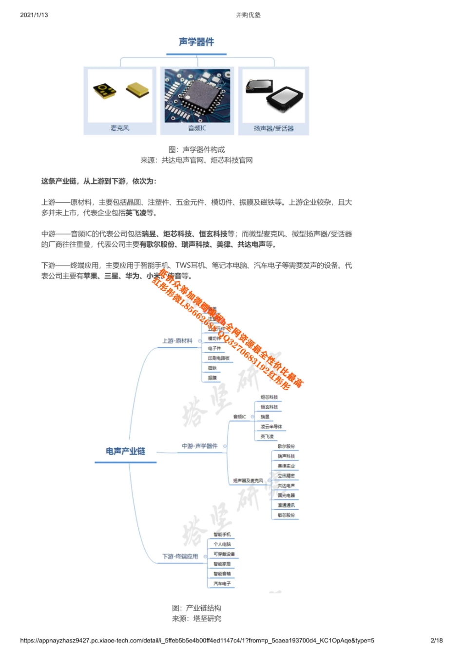 20210113产业链歌尔VS立讯VS瑞声VS美律VS共达电声：电声元器件产业链梳理【优选课程网www.youxuan68.com】.pdf_第2页