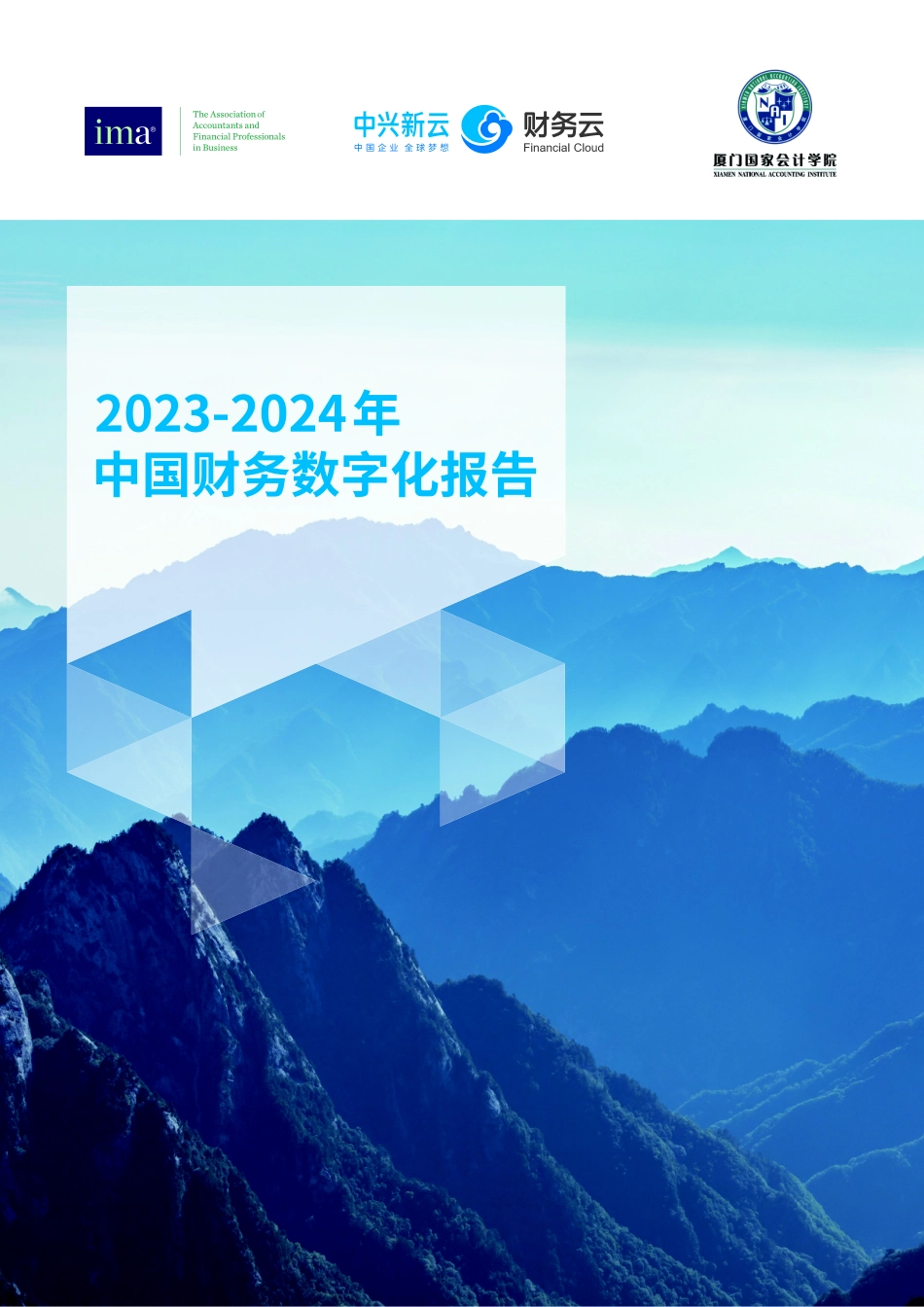 2023-2024年中国财务数字化报告.pdf_第1页