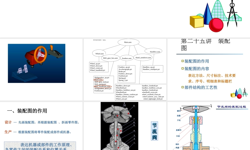 25第二十五讲 装配图new.ppt