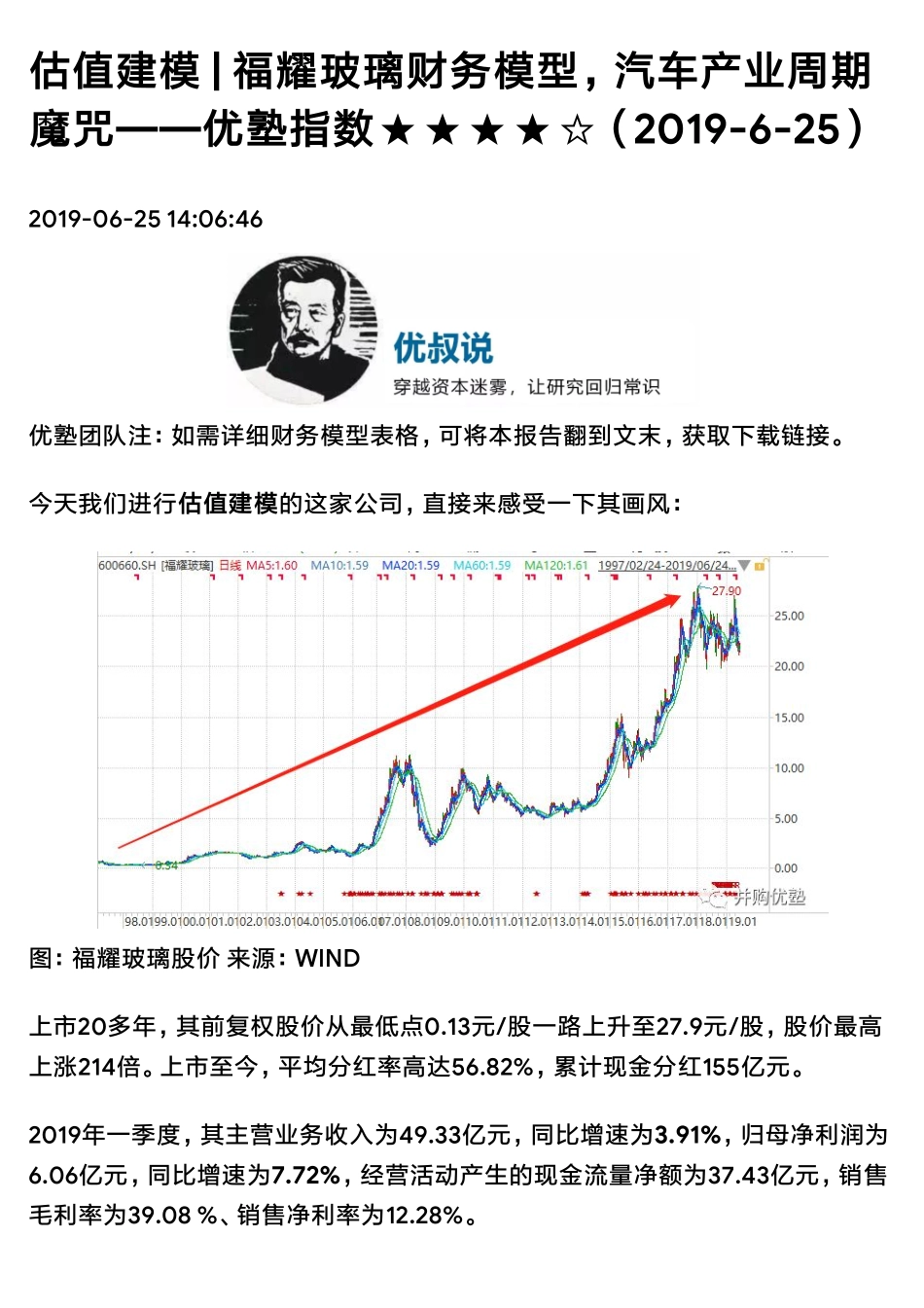 20190625估值建模 福耀玻璃财务模型汽车产业周期魔咒（拼课会员免费添加微信：1318827120）【优选课程网www.youxuan68.com】.pdf_第1页