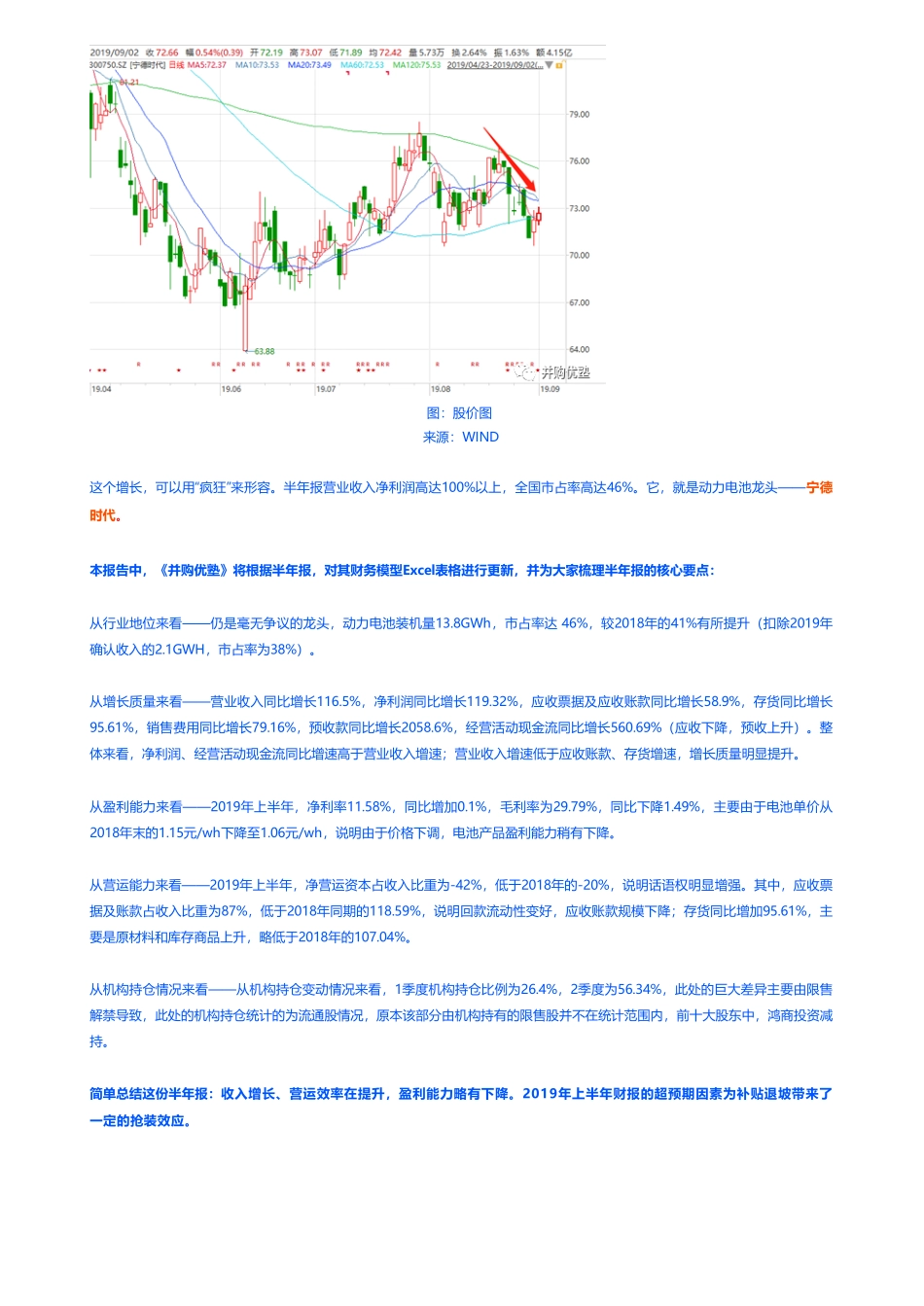 201909102019中报更新- 宁德时代财务建模“疯狂增长”逻辑是什么——优塾指数★★★（拼课会员免费添加微信：1318827120）【优选课程网www.youxuan68.com】.pdf_第2页
