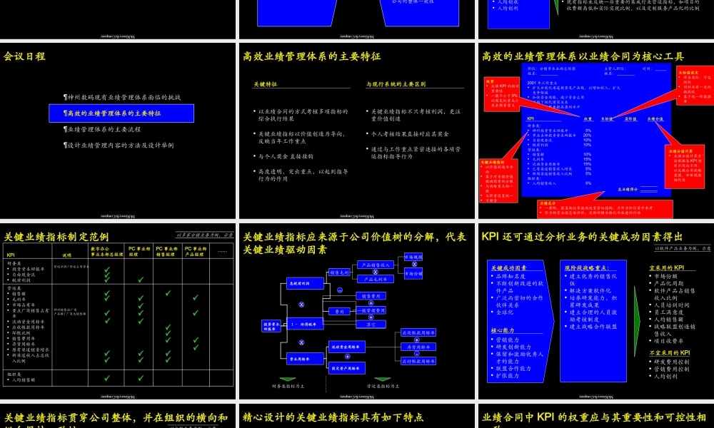 094麦肯锡—神州数码建立一流的经营业绩管理体系.ppt