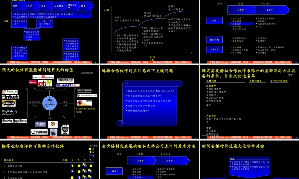 100麦肯锡-2003年7月天狮集团战略设计和首次上市咨询报告(1).ppt