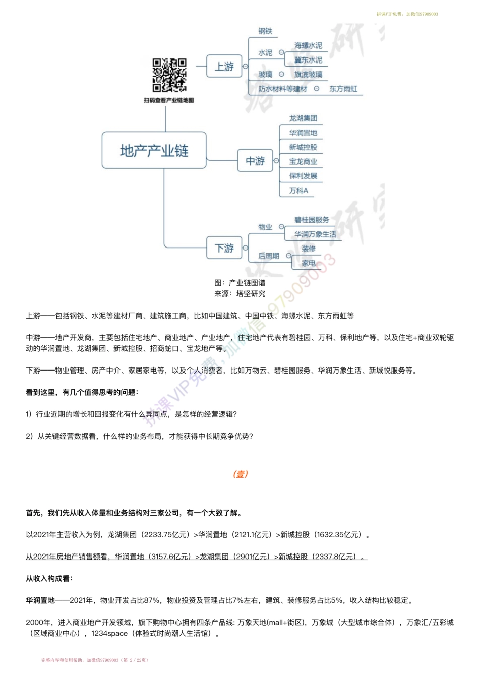 20220526-行业跟踪-住宅+商业地产综合开发商：华润置地VS龙湖集团VS新城控股（22-5-26）【优选课程网www.youxuan68.com】.pdf_第2页
