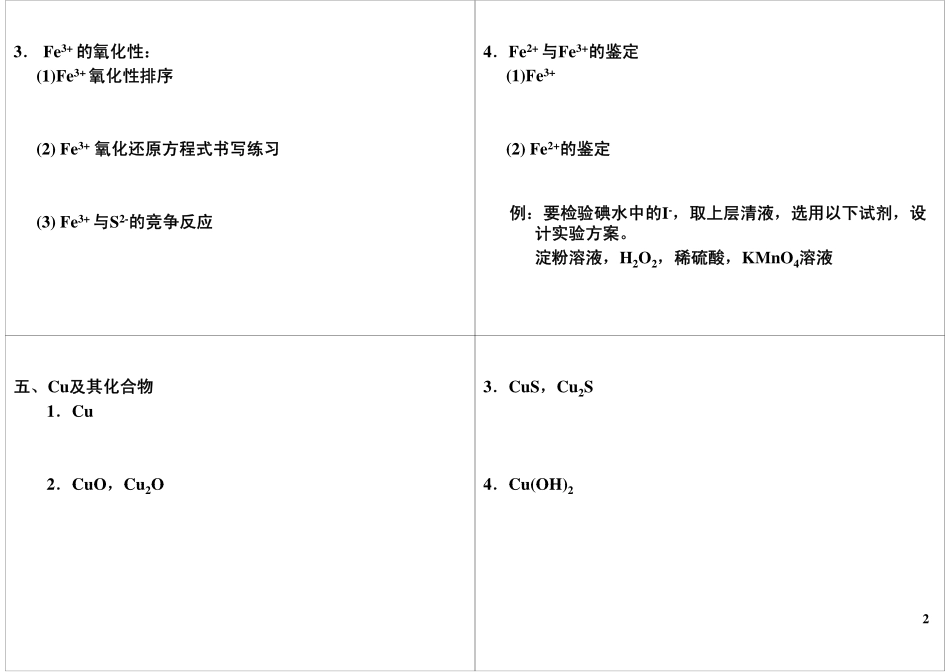 Fe及其化合物（兼顾Cu）（下）.pdf_第2页