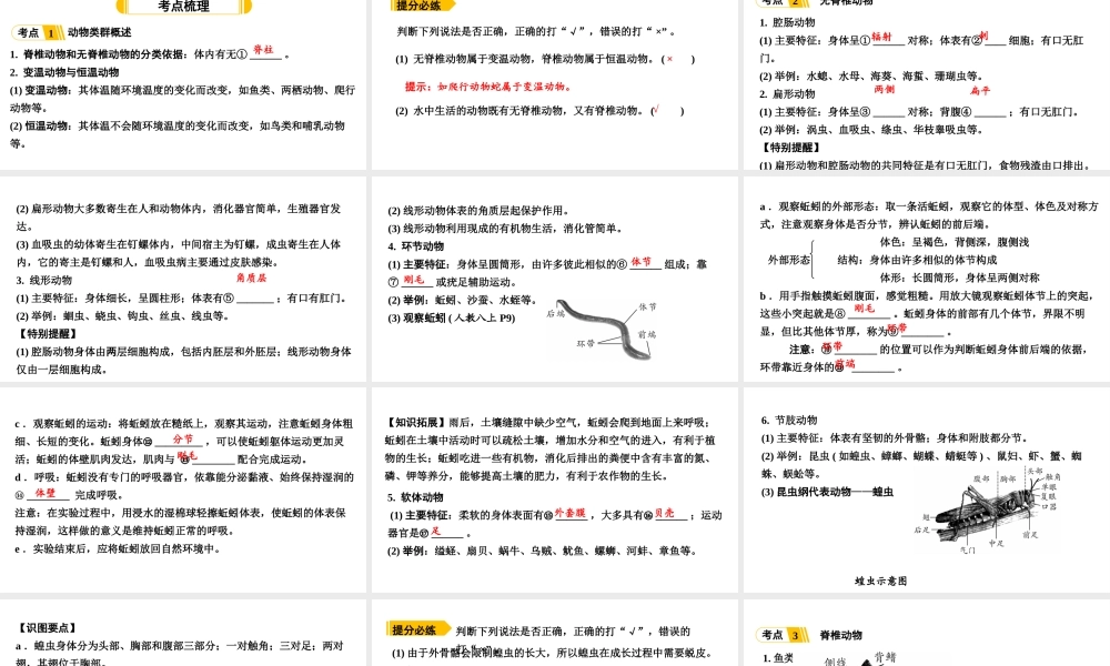 第1讲动物的主要类群.ppt